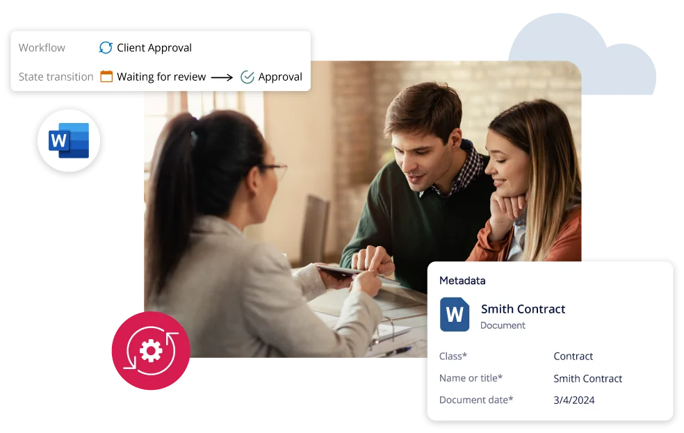 Plataforma de Automatización de Documentos-HIXSA-M-Files