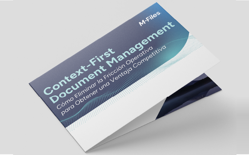 Infografía Context First Document Management Infografía Context First Document Management